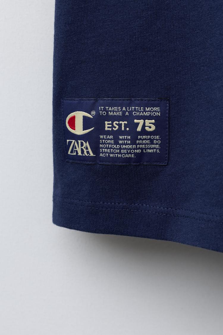 CHAMPION ® X ZARA CROCODILE PRINT T-SHIRT