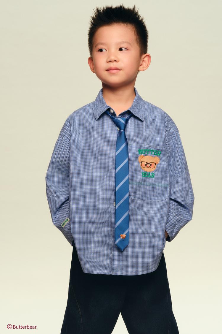 BUTTERBEAR © CHECK SHIRT