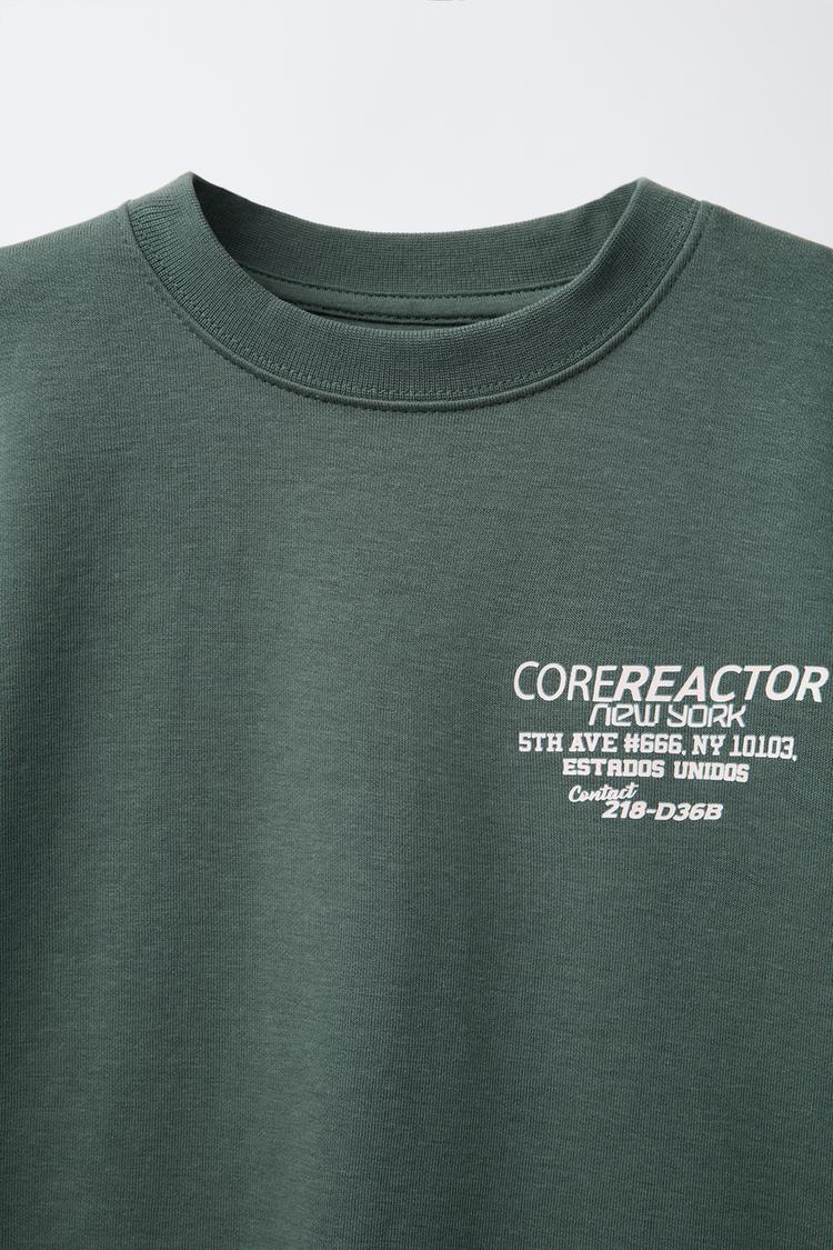 INTERLOCK T-SHIRT AND BERMUDA SET