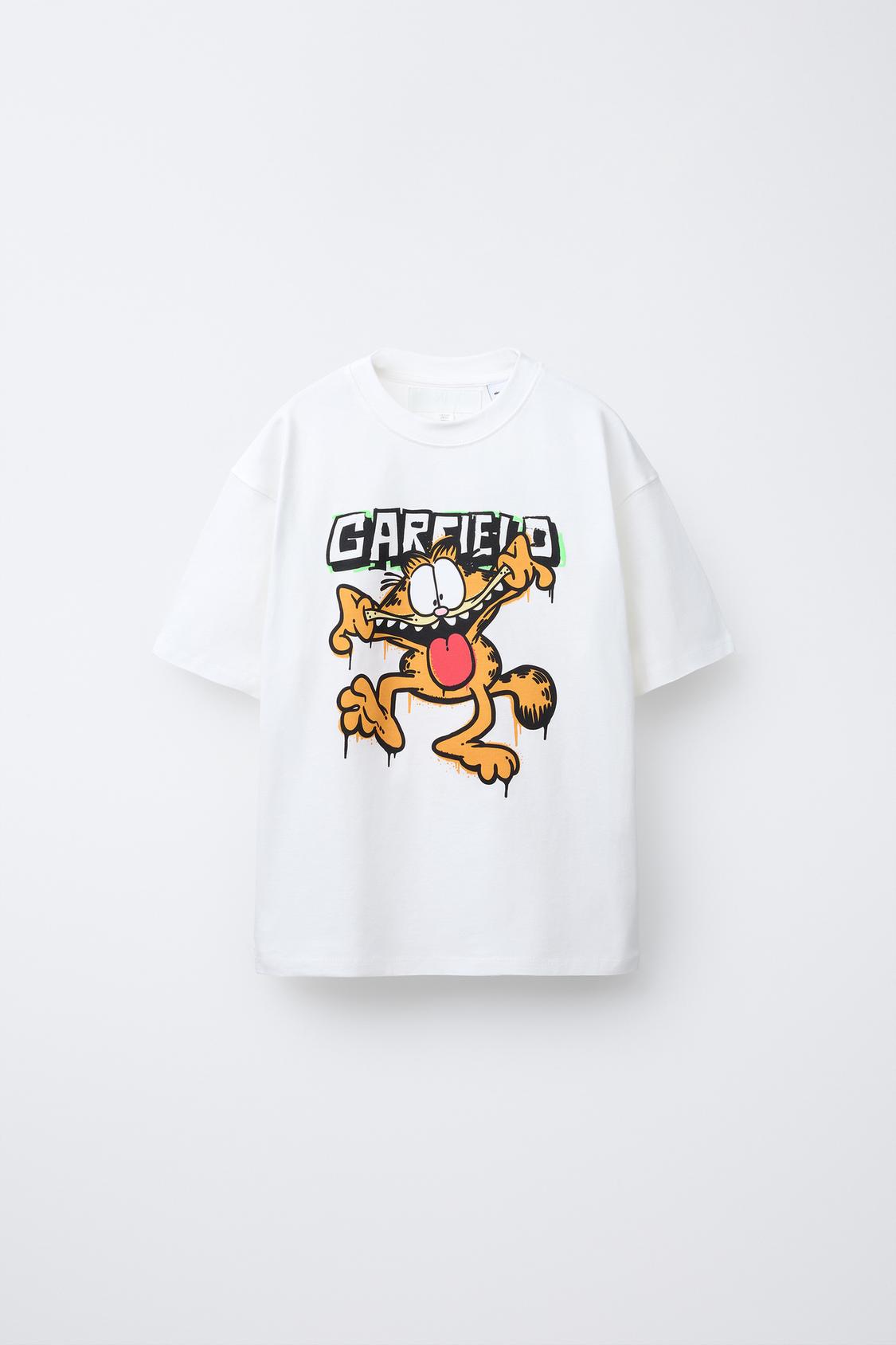 GARFIELD © PAWS INC PRINTED T-SHIRT