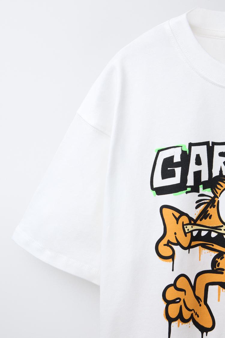 GARFIELD © PAWS INC PRINTED T-SHIRT
